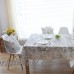 Impresión floral mantel para mesa rectángulo algodón Encaje mesa cubierta para mesa de Bar Mesa tela vendimia Telas Decoración ali-43374854